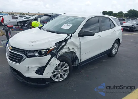 2020 Chevrolet Equinox Fwd Ls z USA, uszkodzony, nr VIN 2GNAXHEV1L6140256